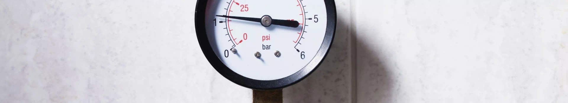 wskaźnik ciśnienia instalacji gazowej